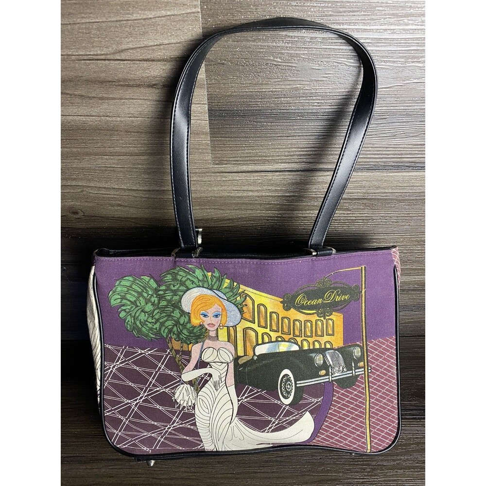 Prezzo Purple Ocean Drive Embellished Prezzo‎ HandBag Purse